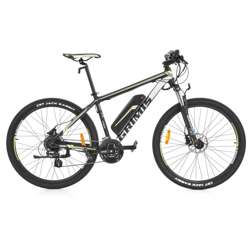 Bicicleta electrica pliabila Hecht Grimis Green