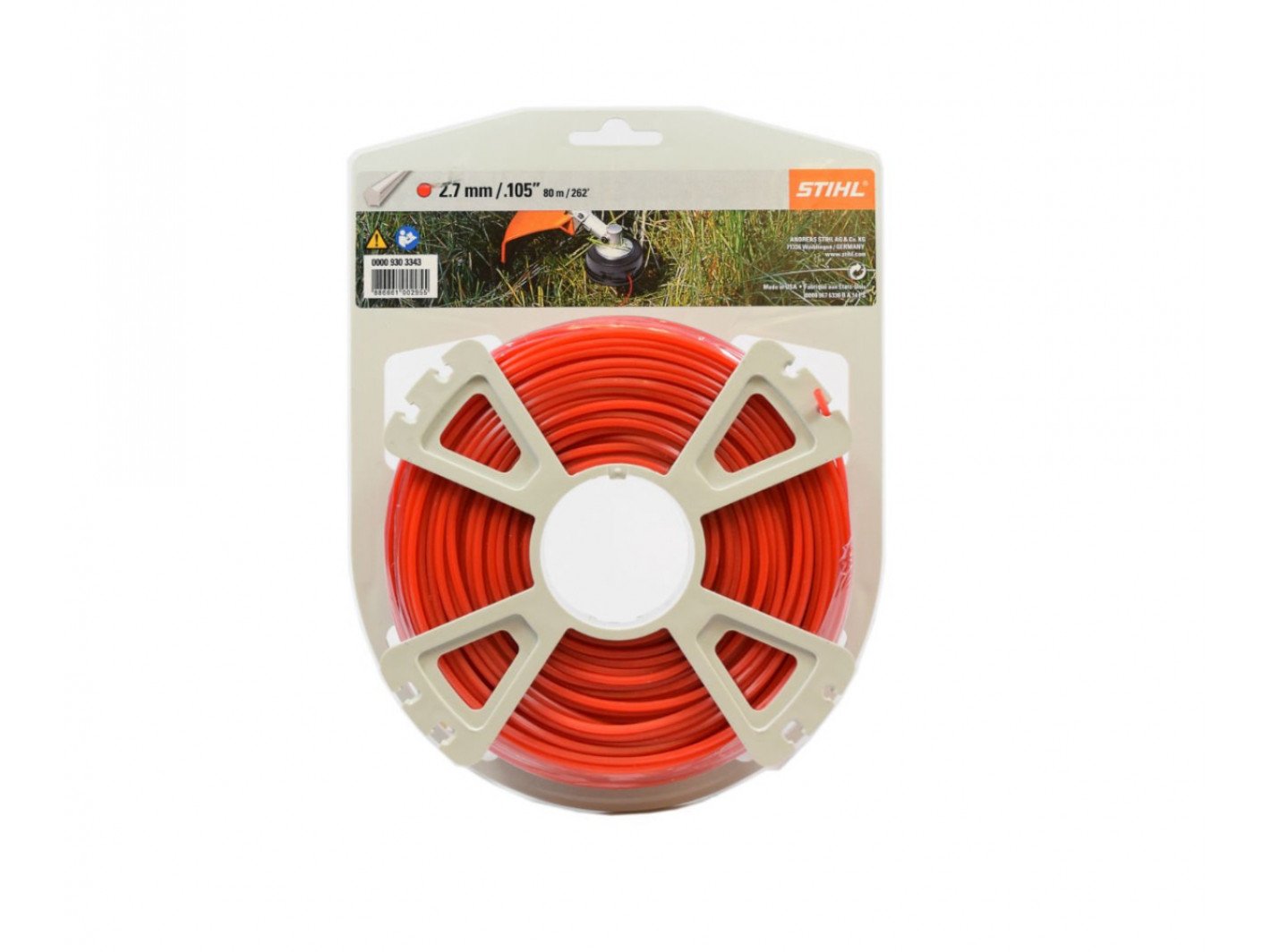 Fir nylon pentagonal Ø 2,7 mm x 77m