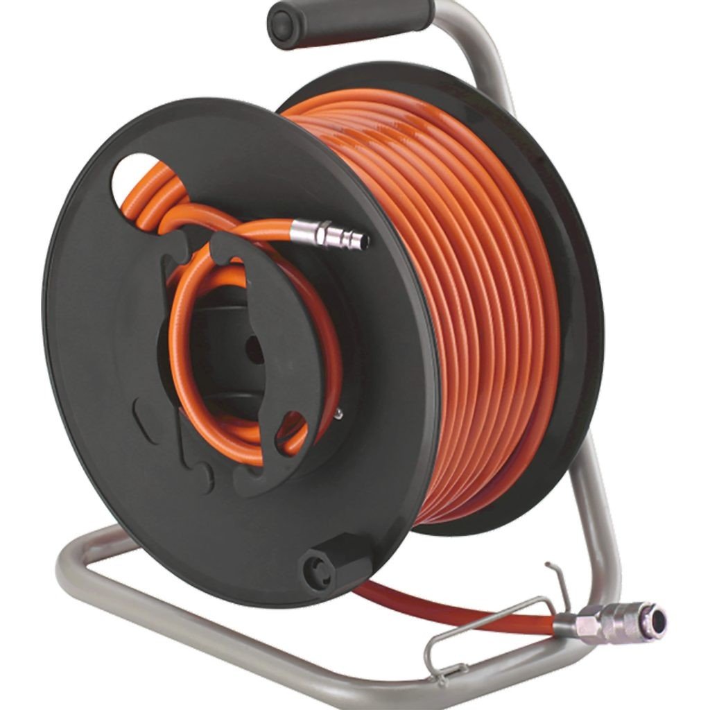 HECHT 002075C Tambur cu furtun de presiune - 20 m