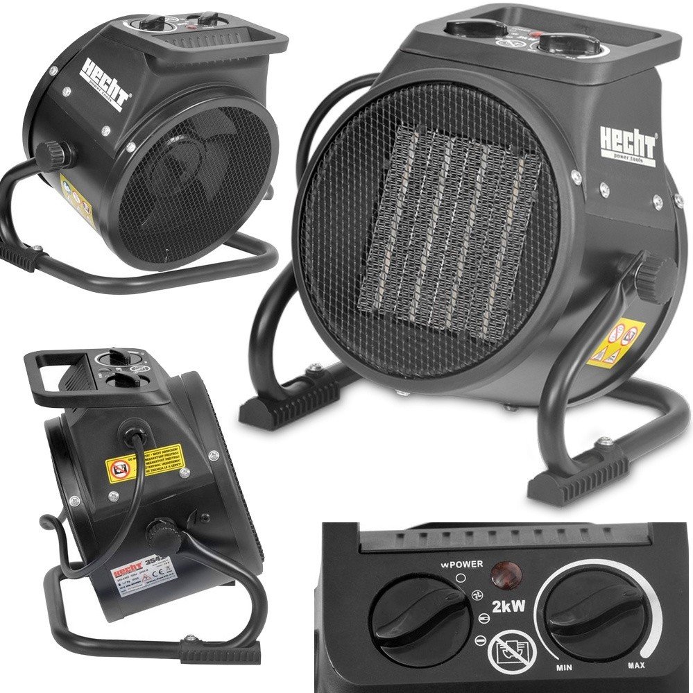 HECHT 3542 Termosuflanta cu ventilator si termostat 3