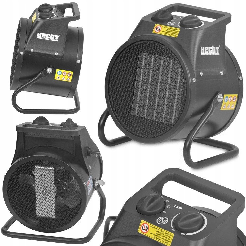HECHT 3543 Termosuflanta cu ventilator si termostat 3