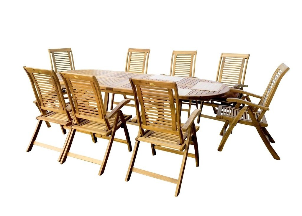 HECHT ROYAL Set Masa cu 8 scaune
