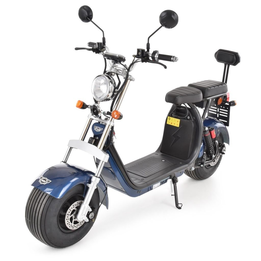 Scuter electric HECHT COCIS BLUE